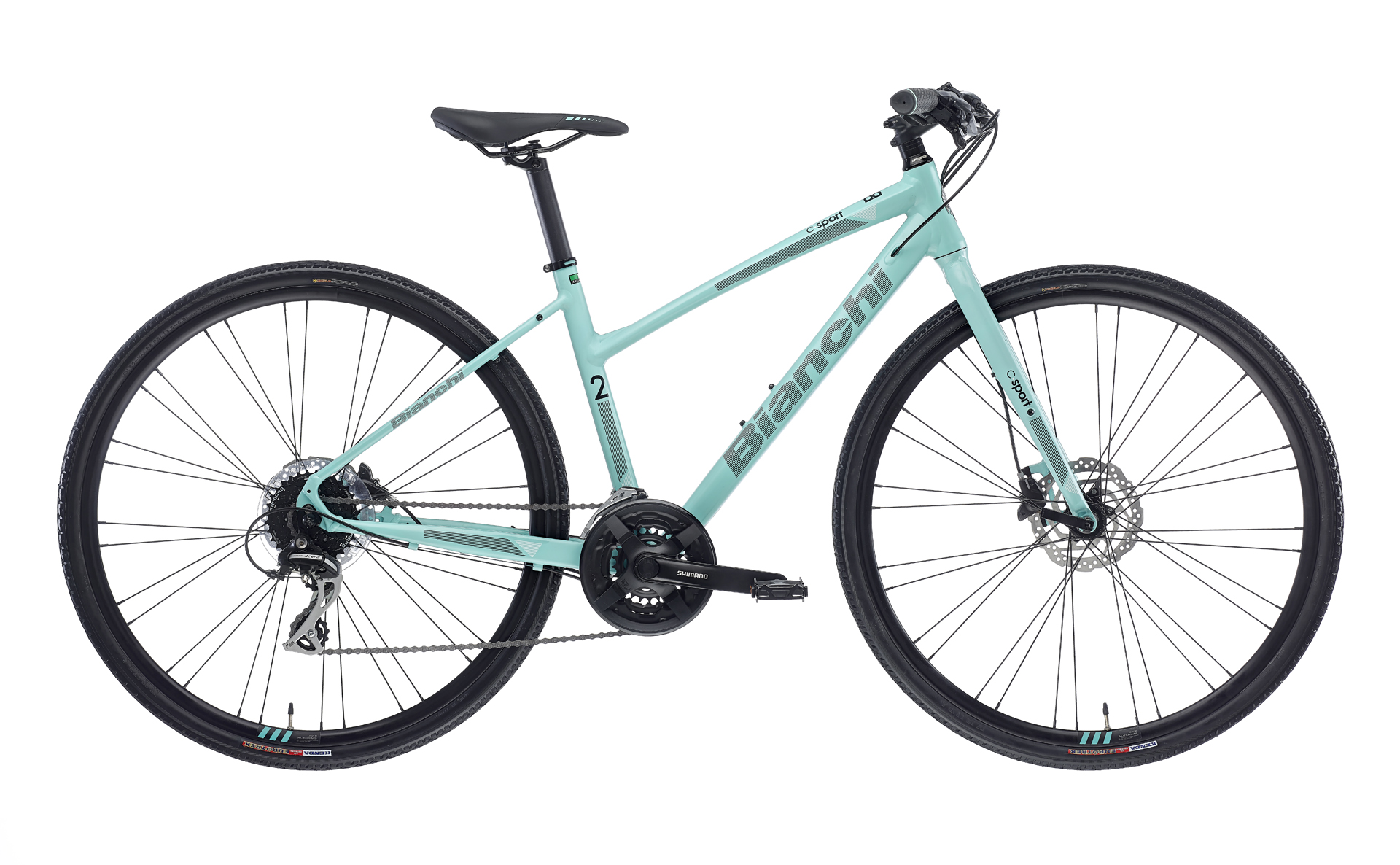 Bianchi C-Sport DAMA 2.0 Acera Disc 2022 Celeste 43cm